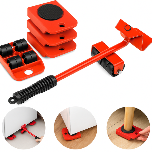 Kit Ruedas para Mover Muebles Pesados 300kg