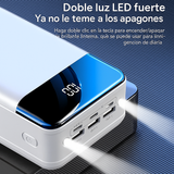 Power Bank 50000mAh Carga Rápida Portátil