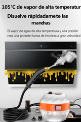 Limpiador de Vapor Alta Presión 2800W Profesional