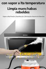 Limpiador de Vapor Alta Presión 2800W Profesional