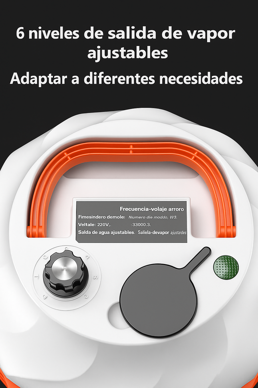Limpiador de Vapor Alta Presión 2800W Profesional