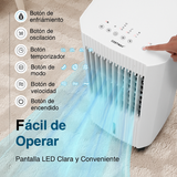 Enfriador de Aire Evaporativo 3 en 1 Portátil Silencioso