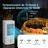Enfriador de Aire Evaporativo 3 en 1 Portátil Silencioso