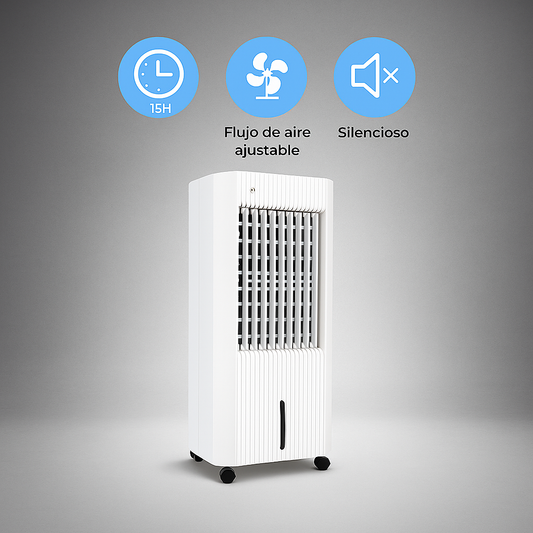 Enfriador de Aire Evaporativo 3 en 1 Portátil Silencioso