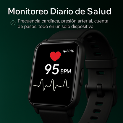 Reloj Inteligente SOS con Detección de Caídas para Mayores