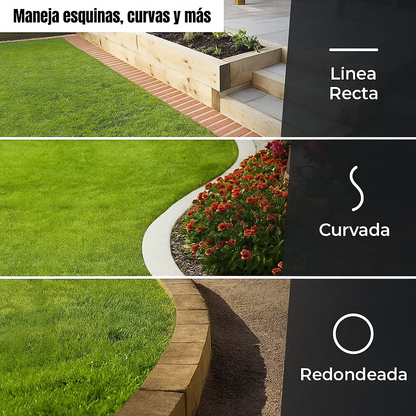Bordeadora de Césped con Mango Ajustable