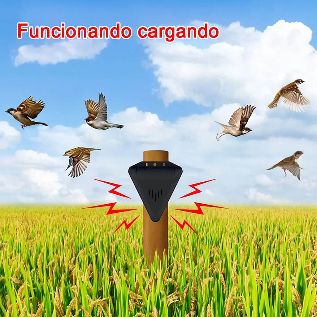 Repelente Solar de Aves Exterior Resistente al Clima