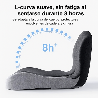 Cojín de Asiento Lumbar de Espuma Viscoelástica