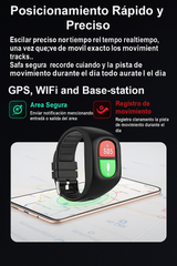 Reloj Inteligente con Detección de Caídas 4G GPS