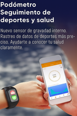 Reloj Inteligente con Detección de Caídas 4G GPS