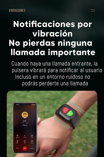 Reloj Inteligente con Detección de Caídas 4G GPS