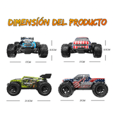 Camión Monstruo RC Todo Terreno Alta Velocidad 1:20