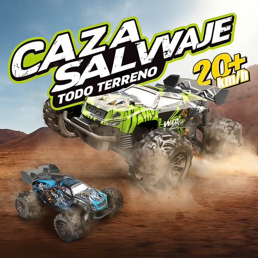 Camión Monstruo RC Todo Terreno Alta Velocidad 1:20