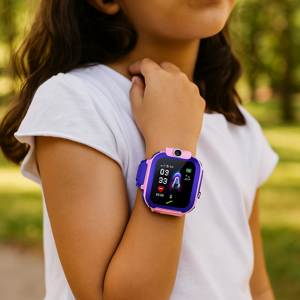 Reloj Inteligente Niños GPS SOS Impermeable IP67
