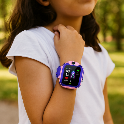 Reloj Inteligente Niños GPS SOS Impermeable IP67