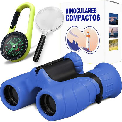 Binoculares para Niños 8x21 Ligeros y Resistentes
