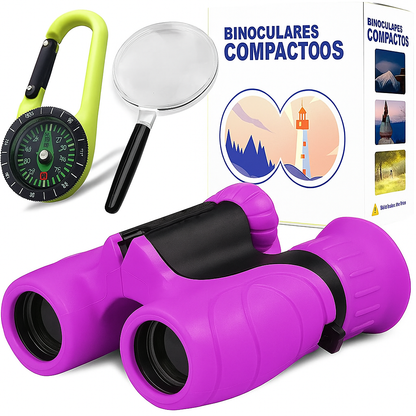 Binoculares para Niños 8x21 Ligeros y Resistentes