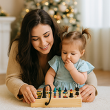 Tablero Montessori Ocupado con Luces e Interruptores