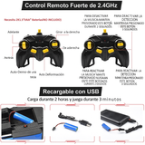 Coche Robot Transformador RC con Control por Gestos