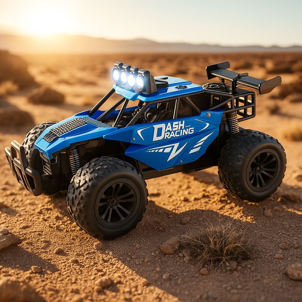 Coche RC Aleación Alta Velocidad con Luces LED