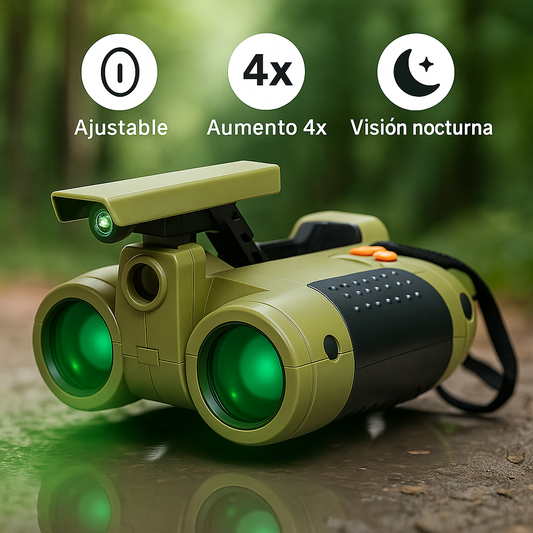 Binoculares Visión Nocturna para Niños 4x Aventura