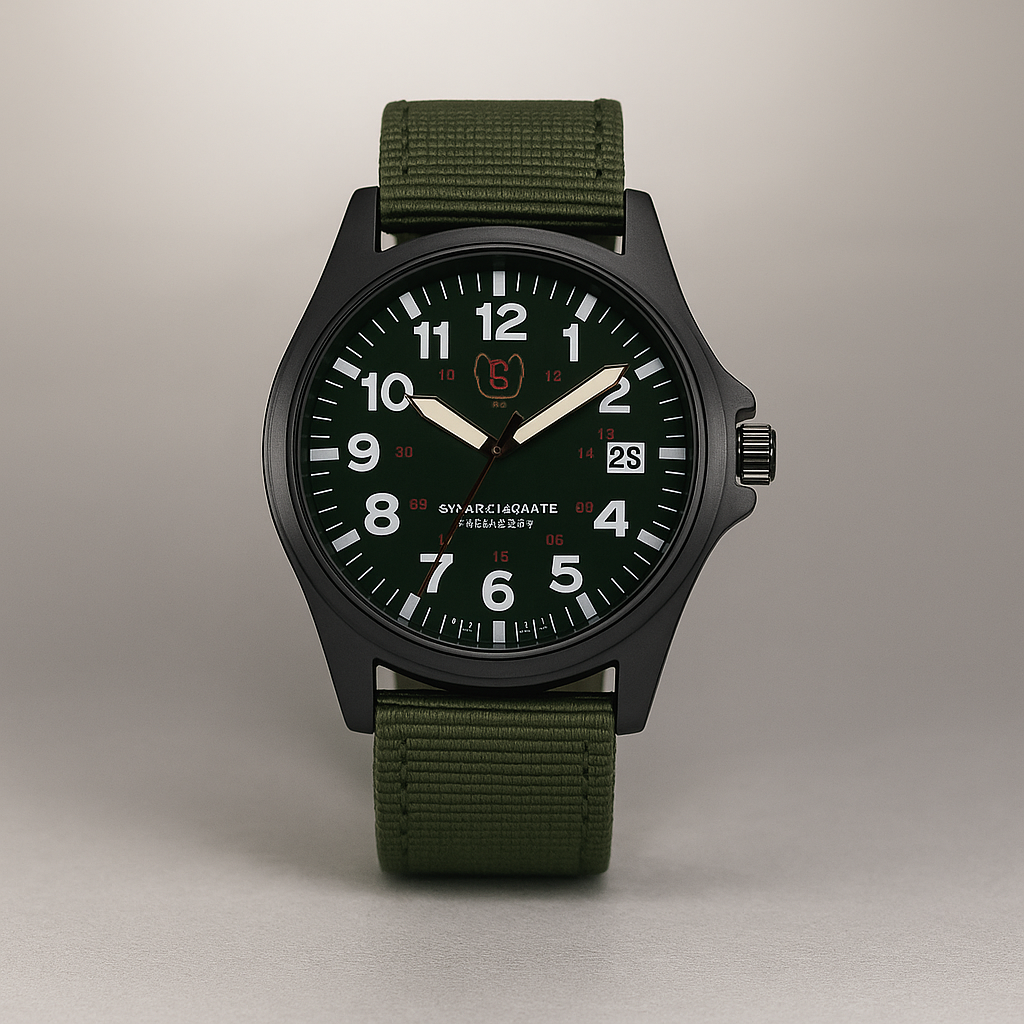 Reloj Militar Hombre Resistente Impermeable 50M