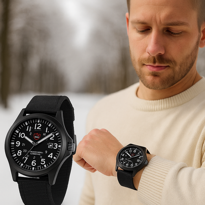 Reloj Militar Hombre Resistente Impermeable 50M