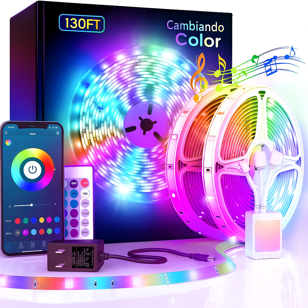 Luces LED Inteligentes con Control por App
