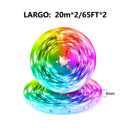 Luces LED Inteligentes con Control por App