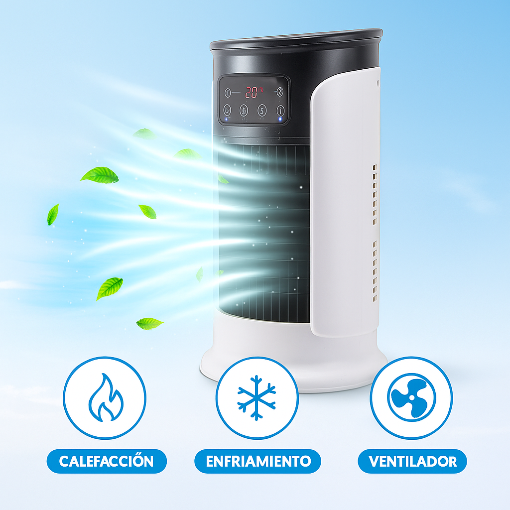 Aire Portátil Compacto para Apartamentos