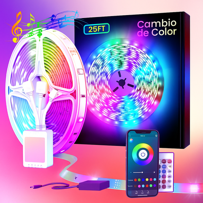 Luces LED Inteligentes con Control por App