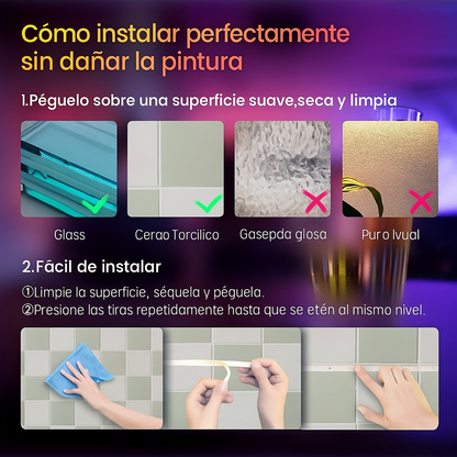 Luces LED Inteligentes con Control por App