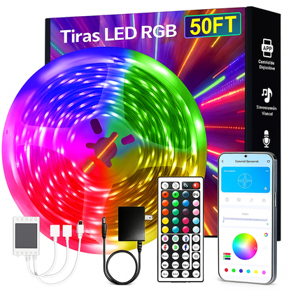 Luces LED Inteligentes con Control por App