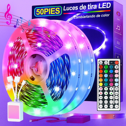 Luces LED Inteligentes con Control por App