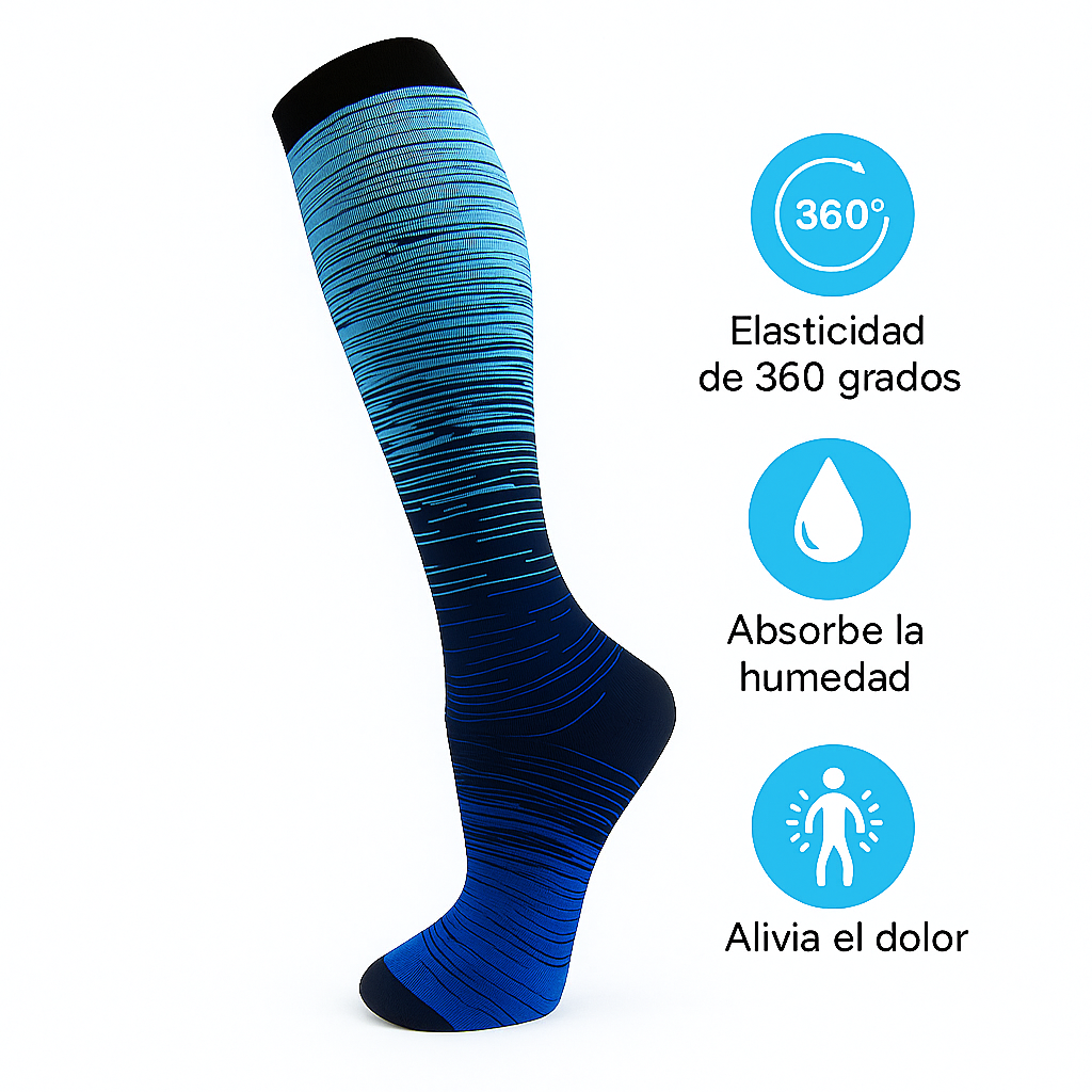 Calcetines de Compresión Médica - Unisex - Soporte y Confort