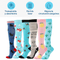 Calcetines Compresión - Edema - Diabetes - Paquete 6 Pairs - VyFlair