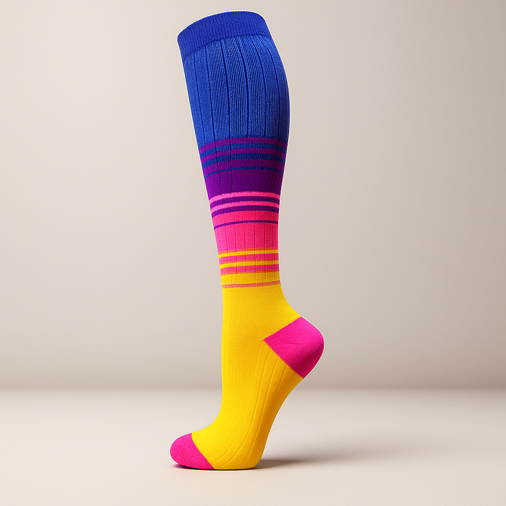 Calcetines de Compresión Unisex - Edema Médico - Diabetes