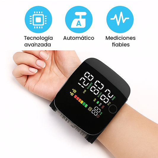 Medidor de Presión Arterial Digital con Voz