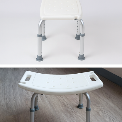 Silla de Baño Plegable Antideslizante Ajustable
