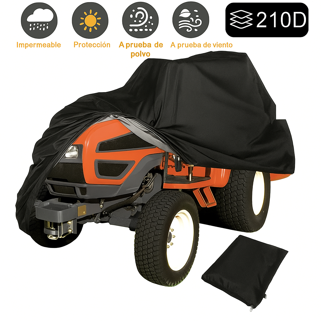 Cubierta Impermeable para Cortacésped Exterior Resistente