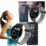 Reloj Inteligente Fitness Impermeable con Monitor de Salud