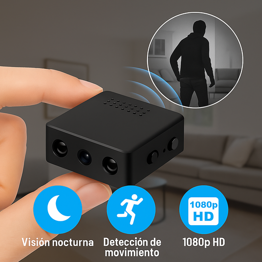 Cámara de Seguridad HD Inalámbrica con Visión Nocturna