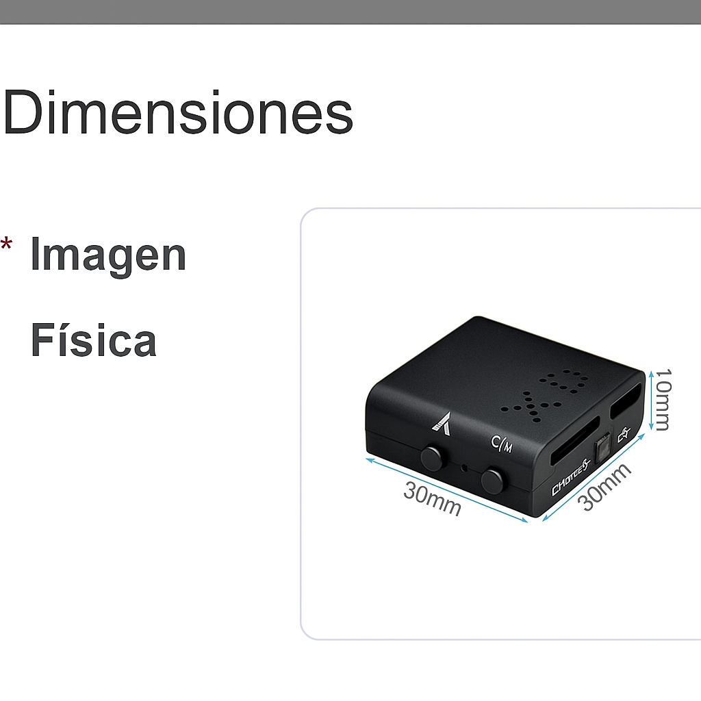 Cámara de Seguridad HD Inalámbrica con Visión Nocturna