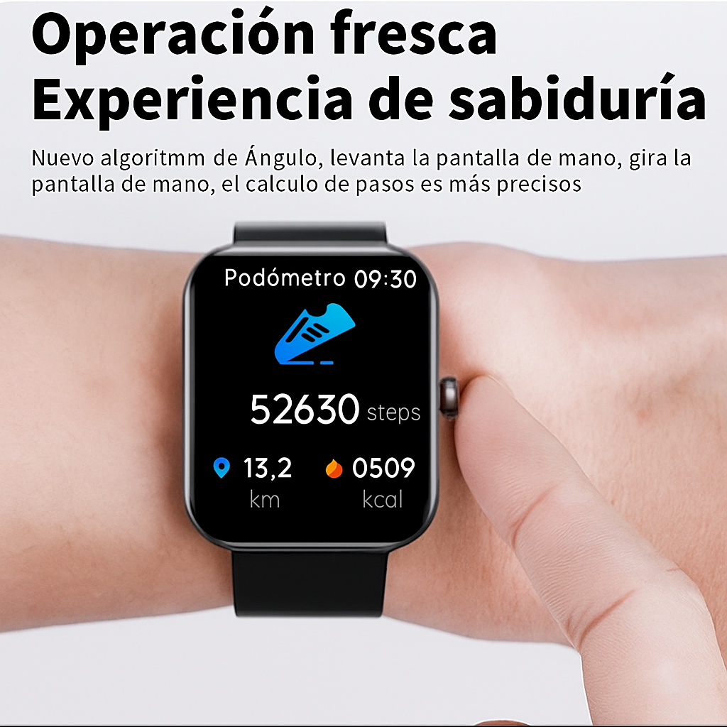 Reloj Inteligente Salud No Invasivo con GPS
