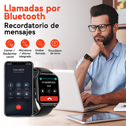 Reloj Inteligente Salud No Invasivo con GPS