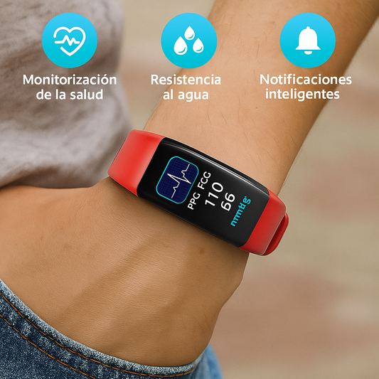 Reloj Inteligente ECG y Presión Arterial Salud IP67