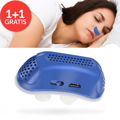 1+1 GRATIS | Micro CPAP Portátil Anti-Ronquidos Apnea del Sueño