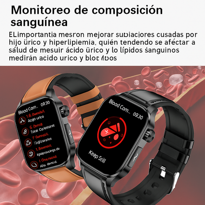 Reloj Salud Inteligente para Adultos Mayores con SOS