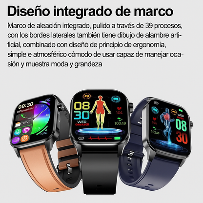 Reloj Salud Inteligente para Adultos Mayores con SOS