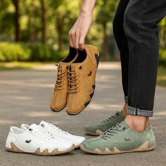 UltraFlex Barefoot Zapatos de Cuero Unisex